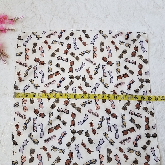ECHO Silk Sunglass Print Vintage Scarf - Picture 4 of 7